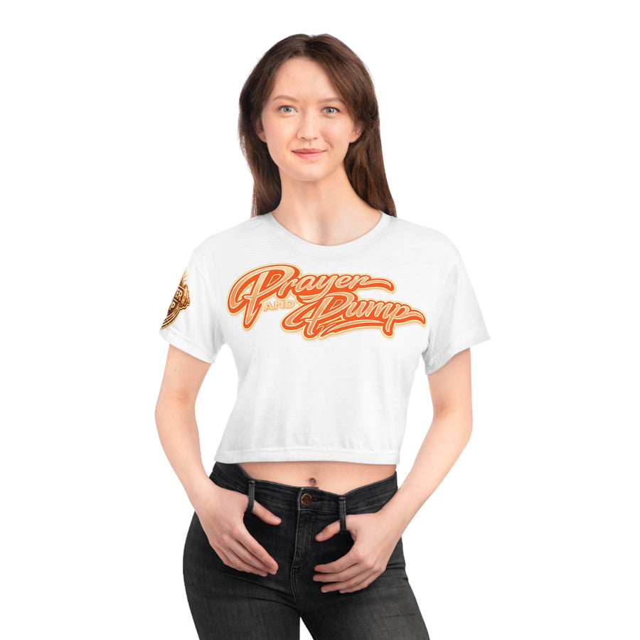 Entheos Crop Tee- Retro Logo