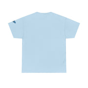 Blue King Jesus T‑Shirt — Bold Retro Christian Tee