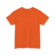 Orange King Jesus T‑Shirt — Bold Retro Christian Tee
