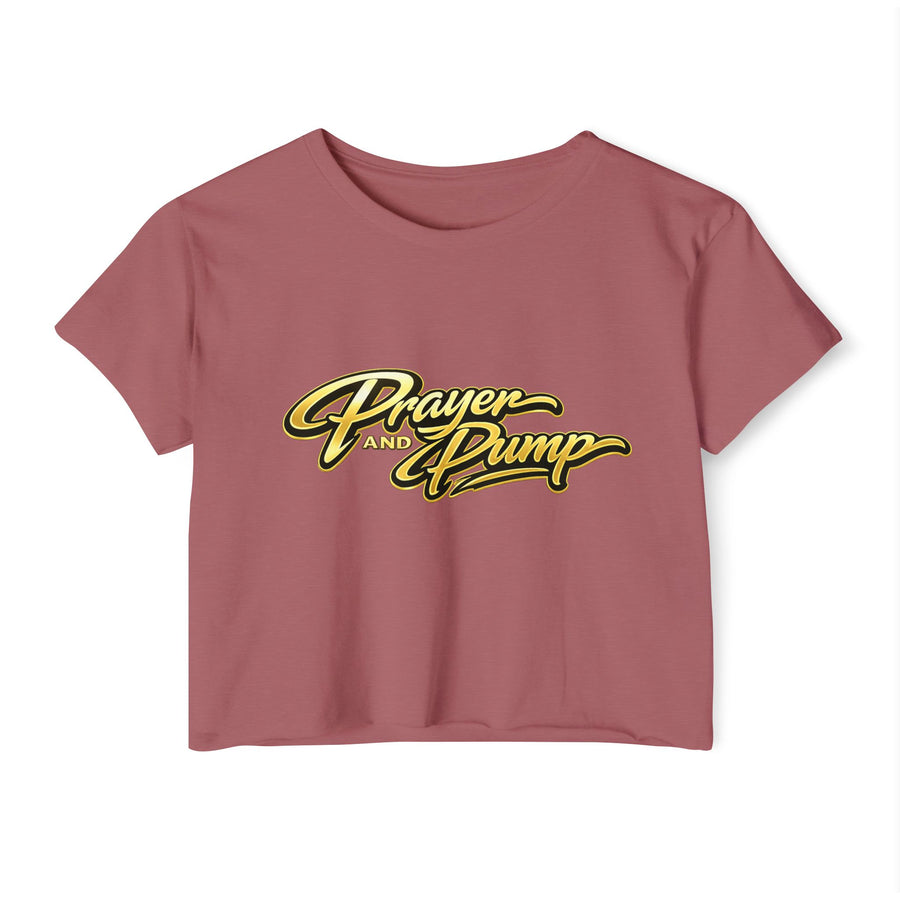 Prayer and Pump Crop Top