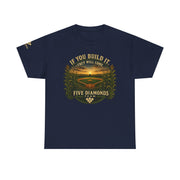 Baseball Field T‑Shirt — "If You Build It They Will Come / Do You See It?" Vintage Team Tee