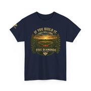 Baseball Field T‑Shirt — "If You Build It They Will Come / Do You See It?" Vintage Team Tee