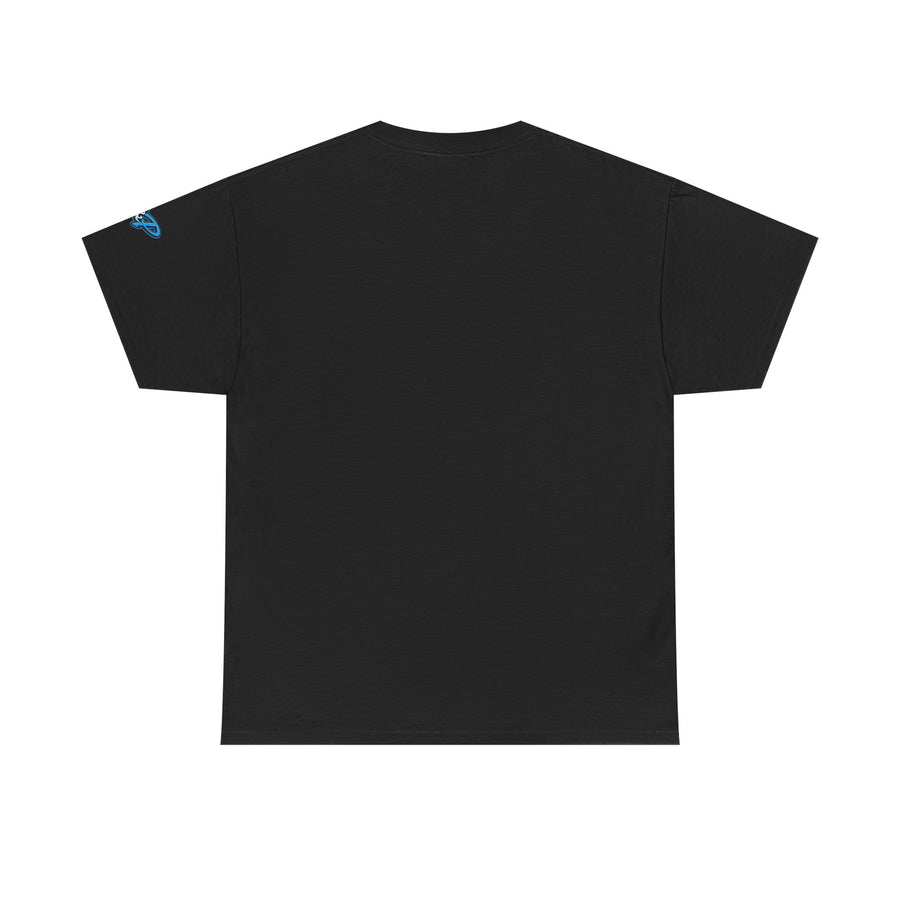 Blue King Jesus T‑Shirt — Bold Retro Christian Tee