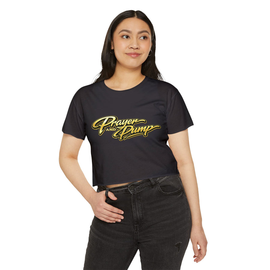 Prayer and Pump Crop Top