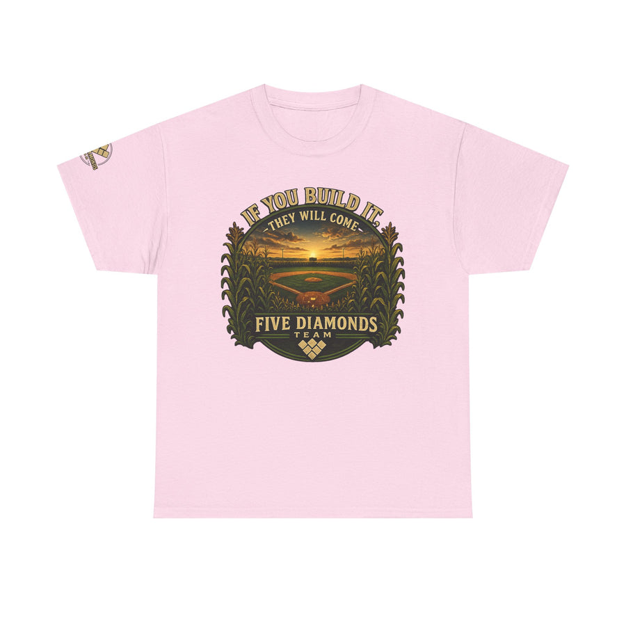 Baseball Field T‑Shirt — "If You Build It They Will Come / Do You See It?" Vintage Team Tee