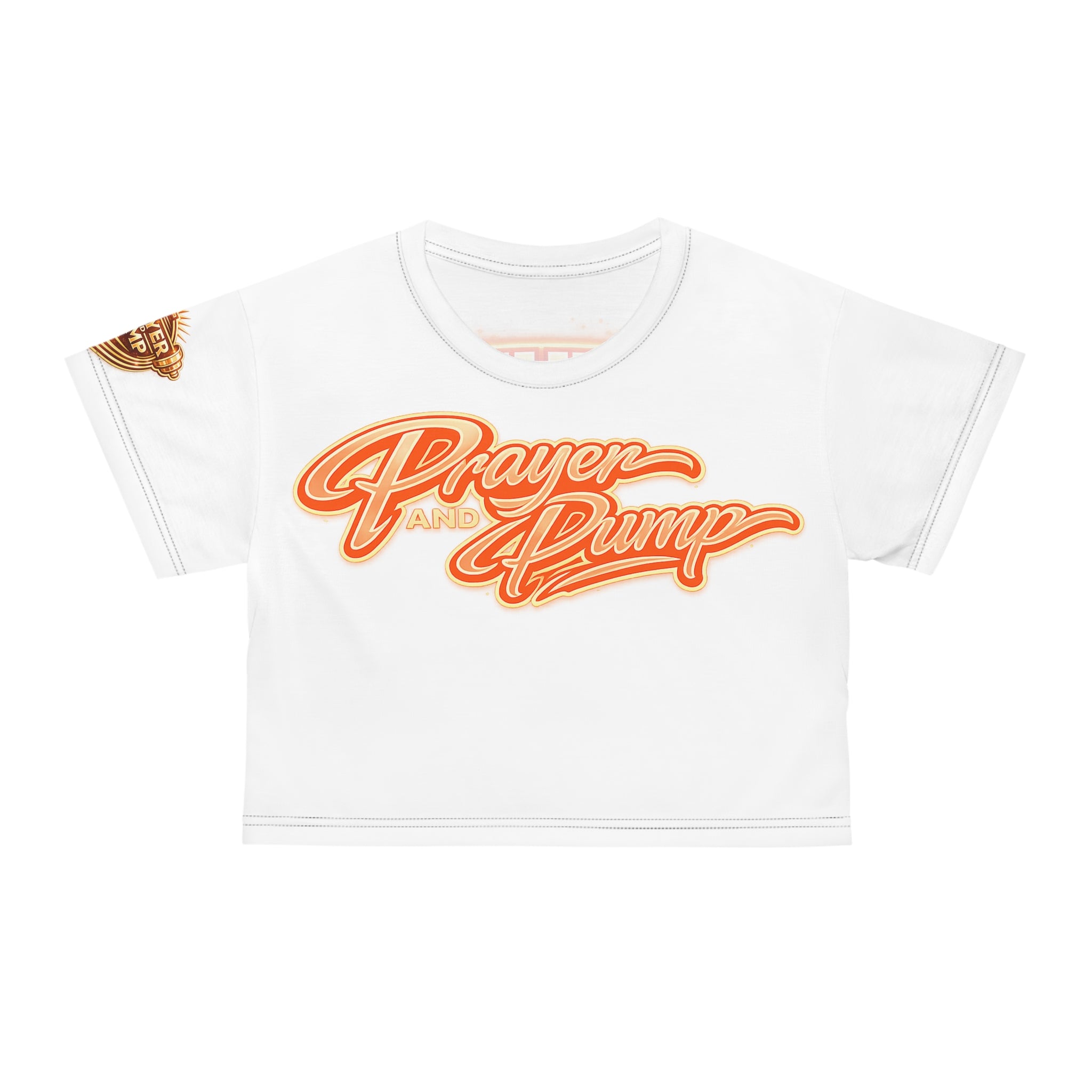 Entheos Crop Tee- Retro Logo