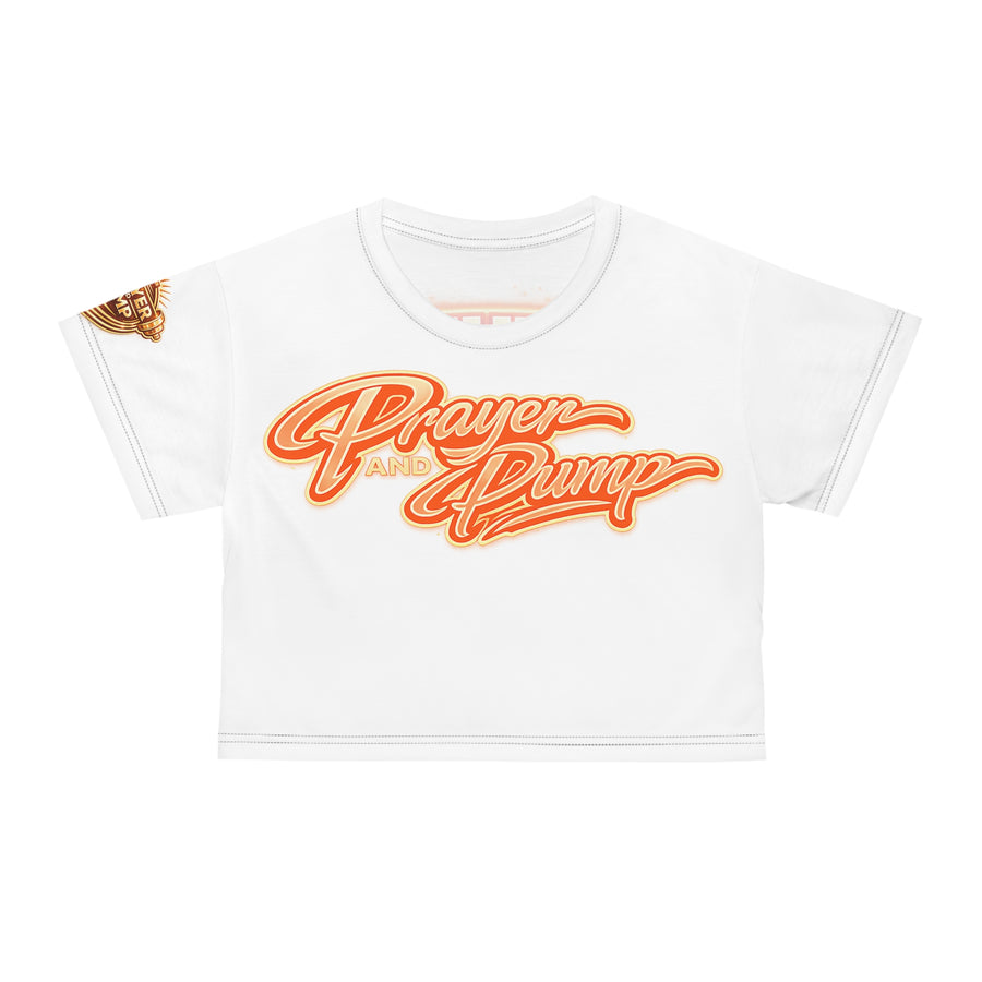 Entheos Crop Tee- Retro Logo