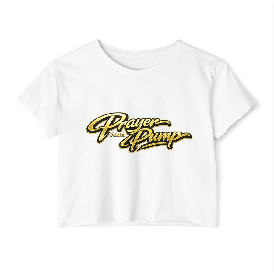 Prayer and Pump Crop Top