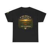 Baseball Field T‑Shirt — "If You Build It They Will Come / Do You See It?" Vintage Team Tee