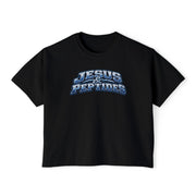 Jesus & Peptides Graphic Boxy Tee
