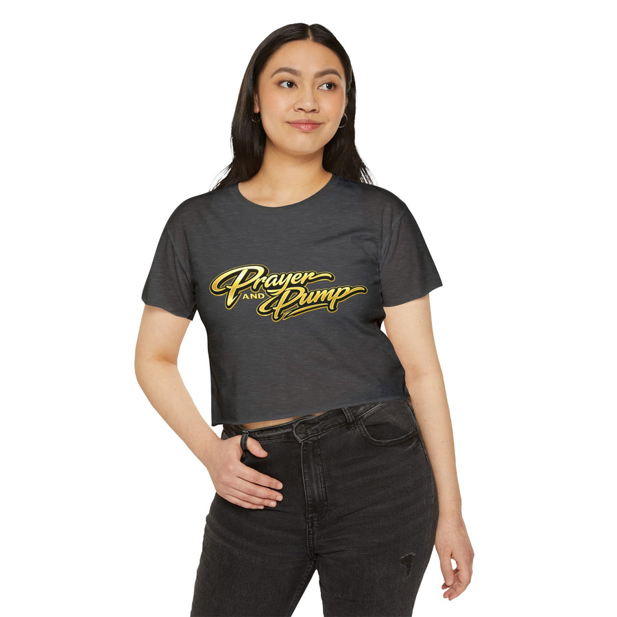 Prayer and Pump Crop Top