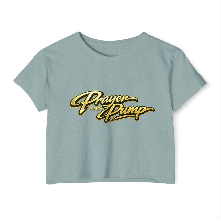Prayer and Pump Crop Top