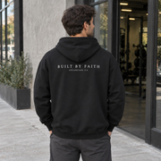 Built By Faith Hoodie — 'Built By Faith' Christian Cross Sweatshirt