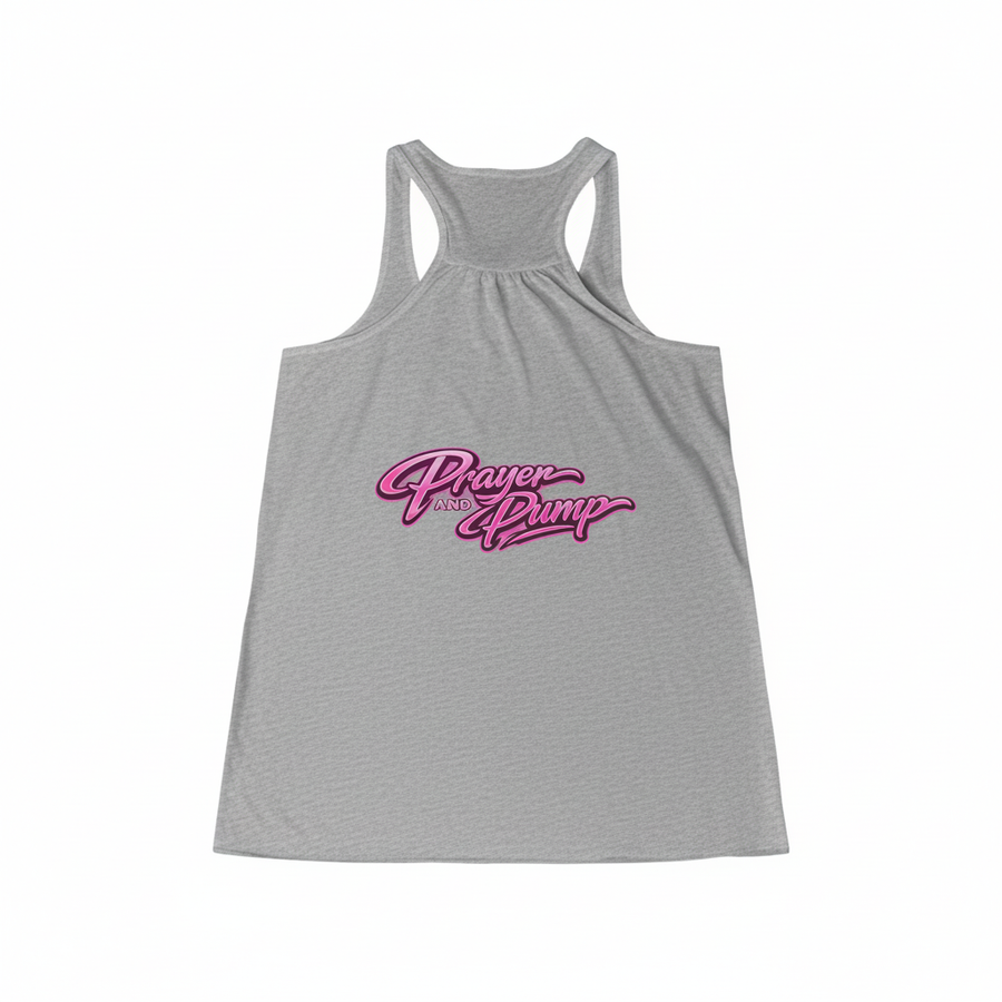 Athletic Heather Tank Top Back