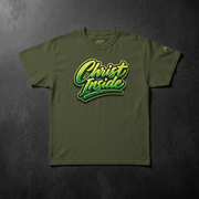 Christ Inside - Military Green