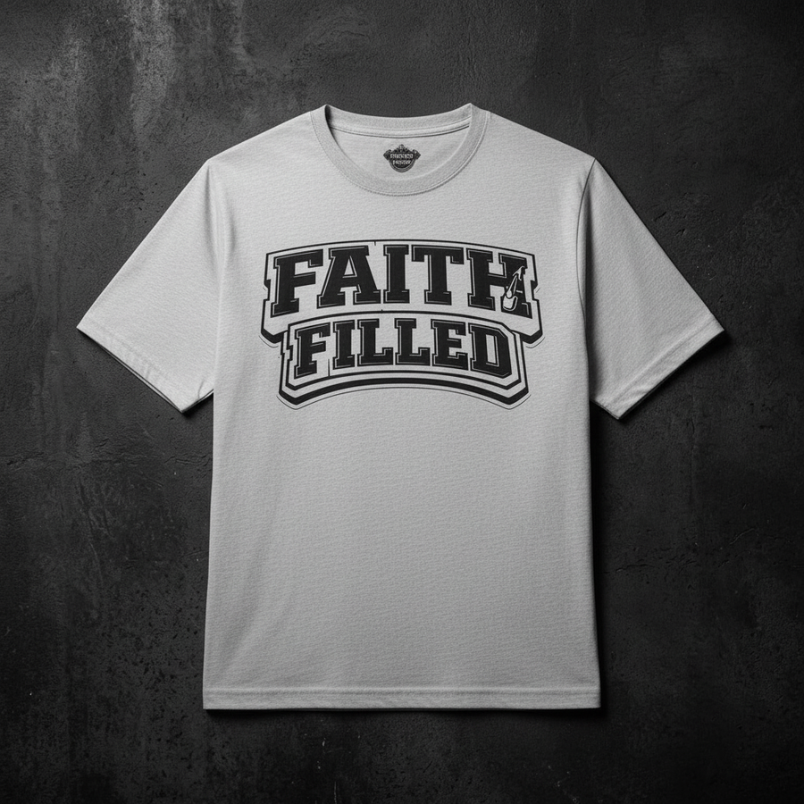 Faith Filled - Athletic Heather
