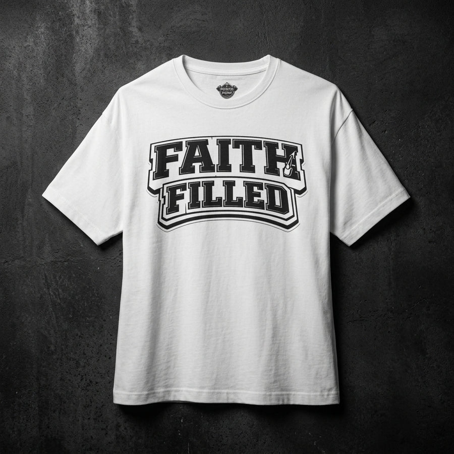 Faith Filled - Oversized Tee