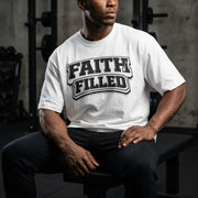 Faith Filled - Oversized Tee