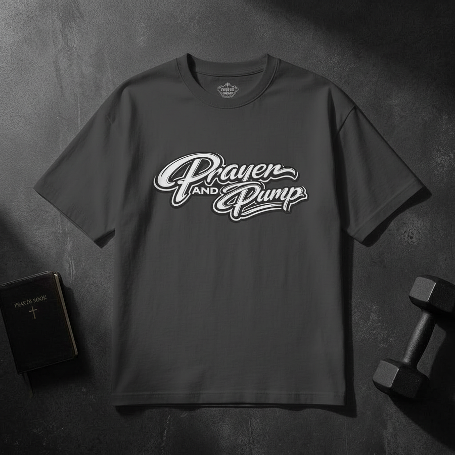 Prayer and Pump - Dark Gray
