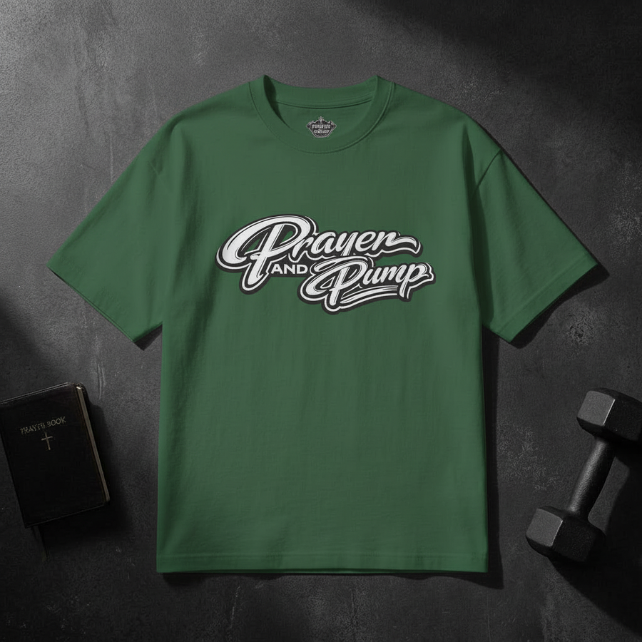 Prayer and Pump - Forest Green