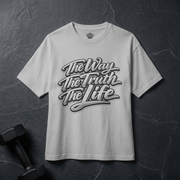 The Way The Truth The Life - Athletic Heather
