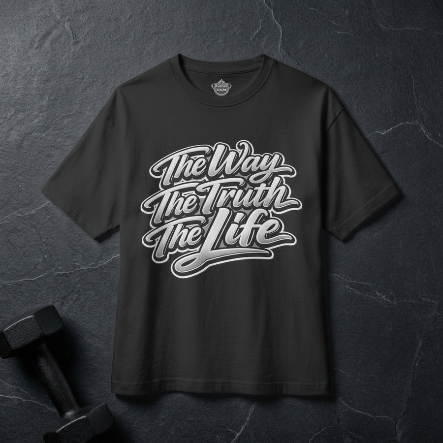 The Way The Truth The Life - Dark Gray